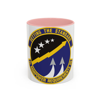2d Manpower Requirements Squadron (U.S. Air Force) Accent Coffee Mug