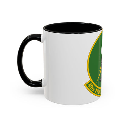 49th Fighter Training Squadron (U.S. Air Force) Accent Coffee Mug