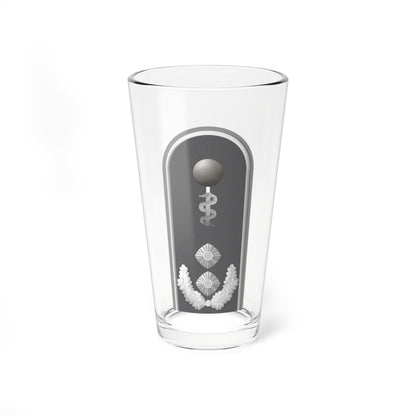 HD H 52b Oberfeldarzt HFlg HM L (Military Rank) Pint Glass 16oz