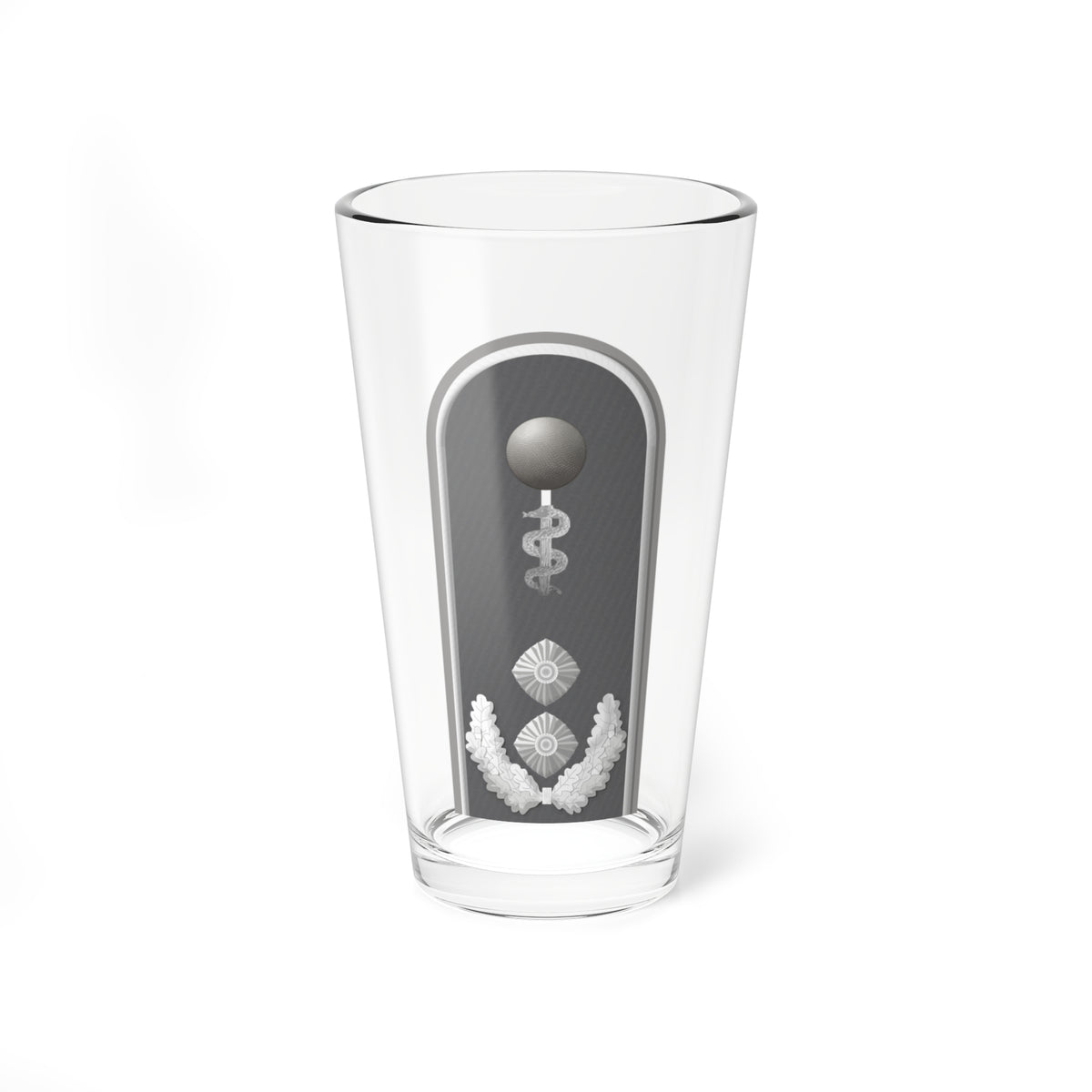 HD H 52b Oberfeldarzt HFlg HM L (Germany) (Military Rank) Pint Glass 16oz