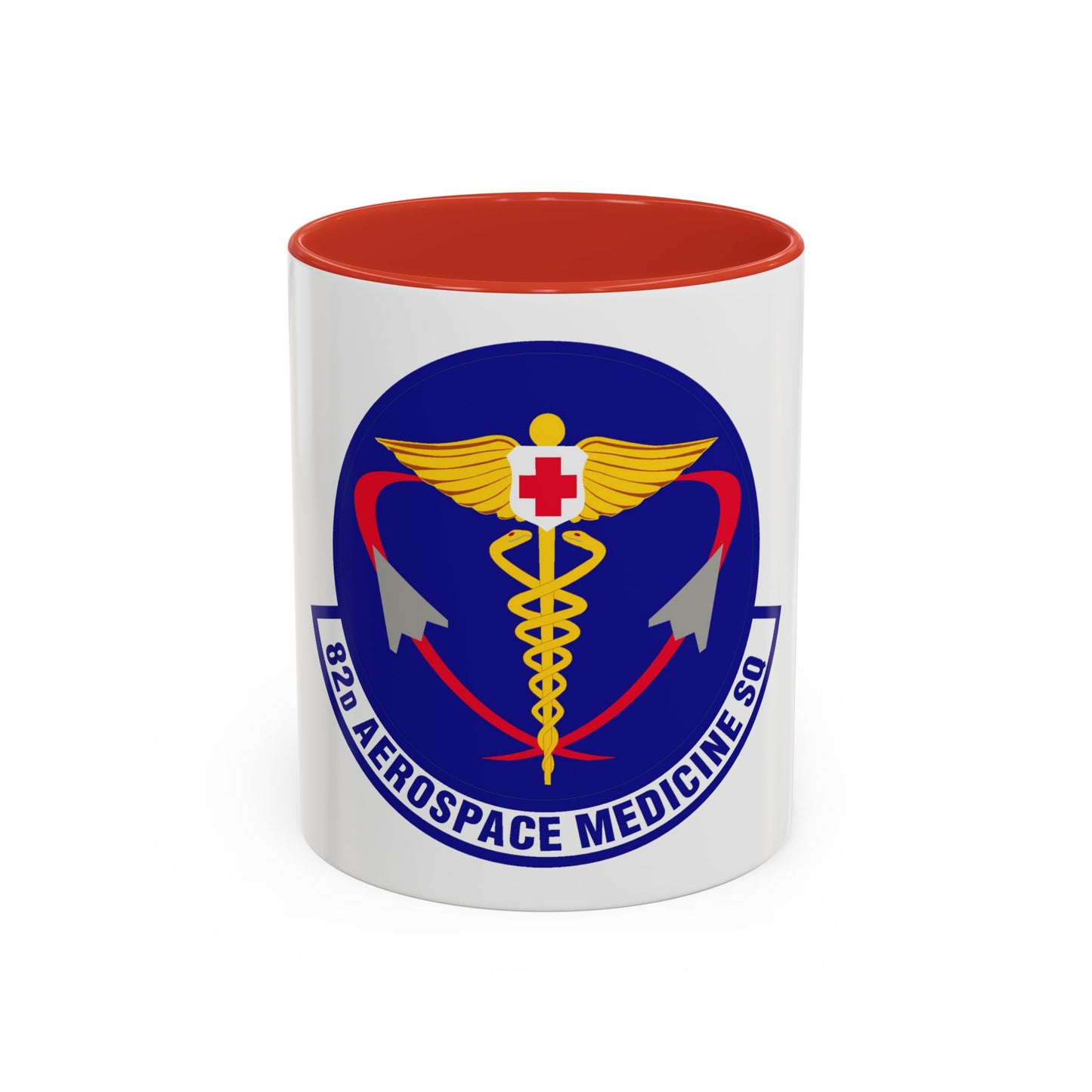 82d Aerospace Medicine Squadron (U.S. Air Force) Accent Coffee Mug