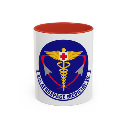 82d Aerospace Medicine Squadron (U.S. Air Force) Accent Coffee Mug