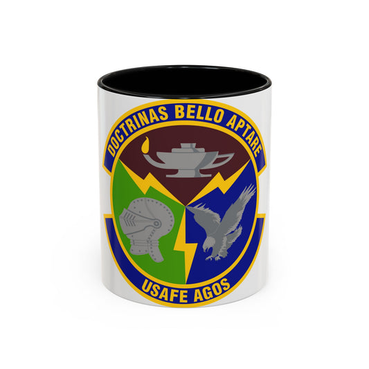 4 Combat Training Squadron USAFE (U.S. Air Force) Accent Coffee Mug