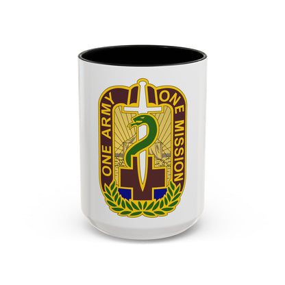 348 Field Hospital (U.S. Army) Accent Coffee Mug