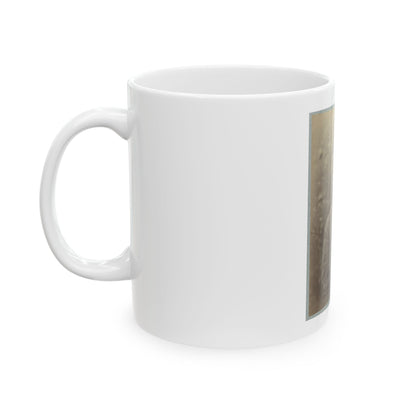 Assasination Of President Lincoln, George A. Atzerolt I.E. Atzerodt, One Of The Conspirators (U.S. Civil War) White Coffee Mug