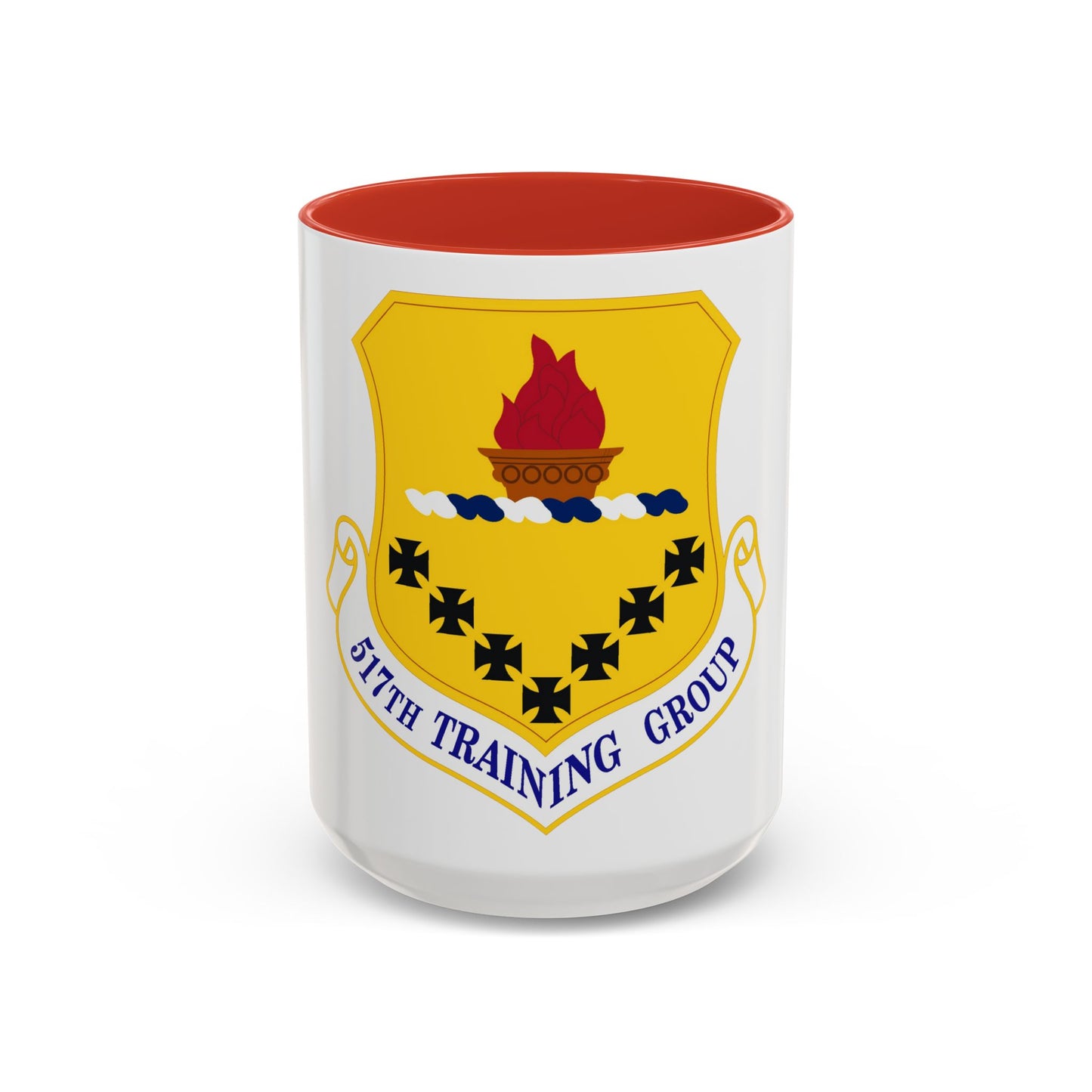 517 Training Group AETC (U.S. Air Force) Accent Coffee Mug