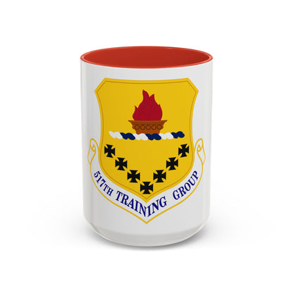 517 Training Group AETC (U.S. Air Force) Accent Coffee Mug