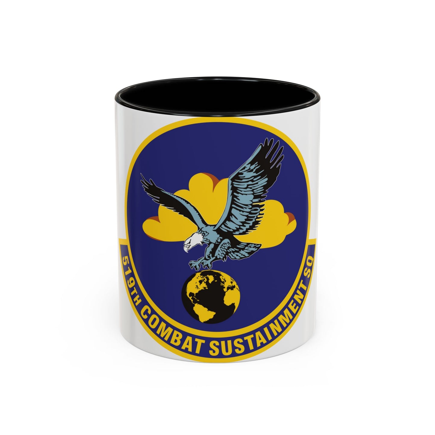 519th Combat Sustainment Squadron (U.S. Air Force) Accent Coffee Mug