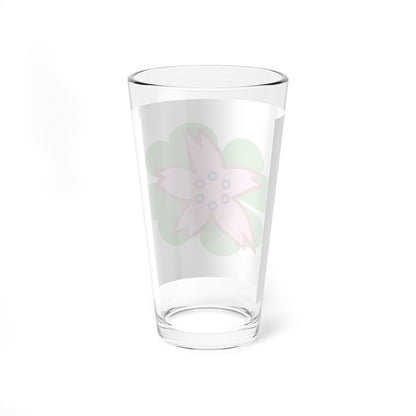 Flag of Ueda Nagano no text (Japan) Pint Glass 16oz