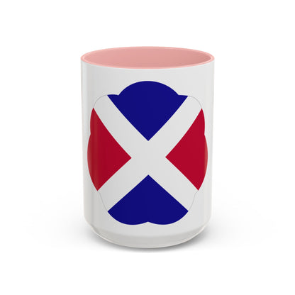 17 Infantry Division (U.S. Army) Accent Coffee Mug