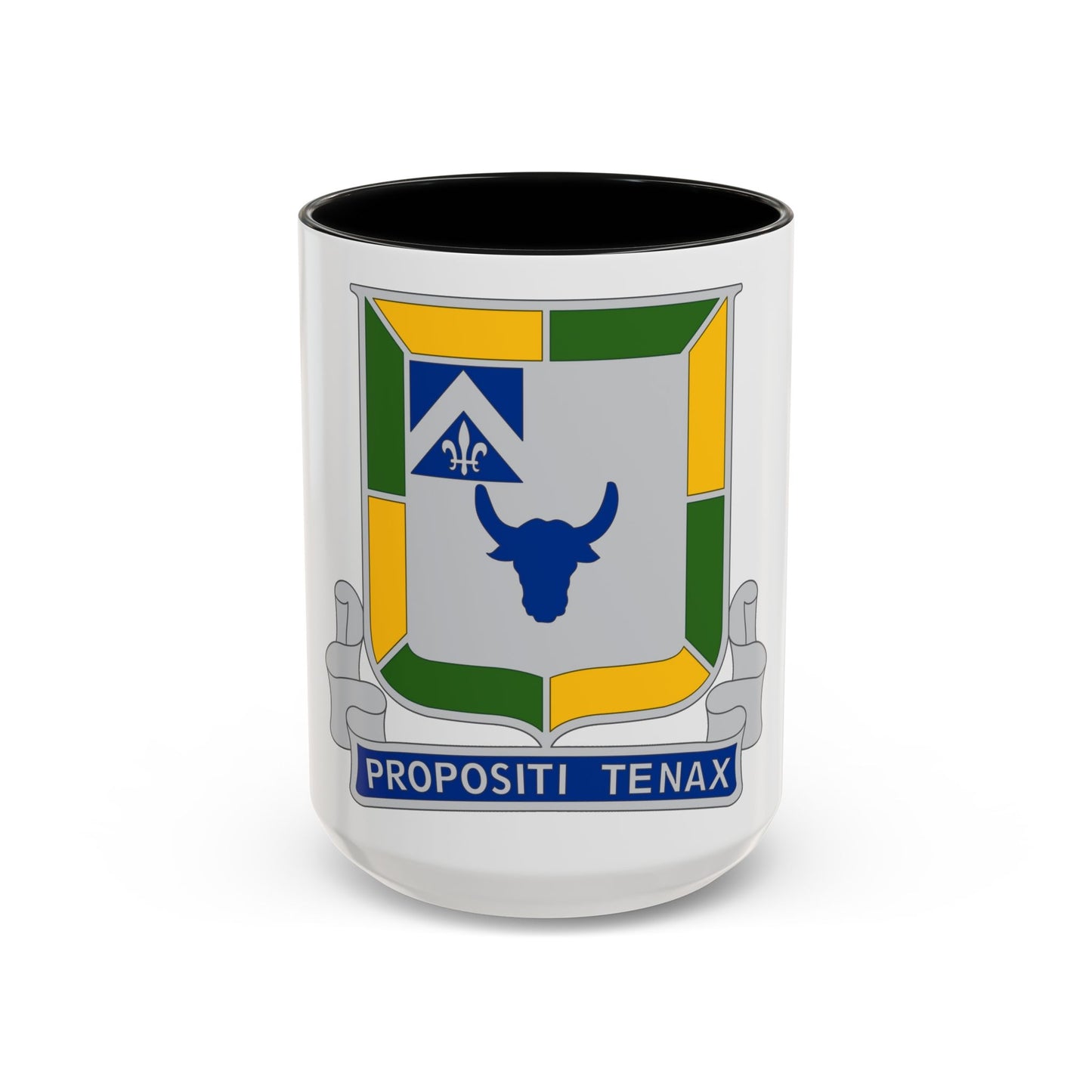 133 Tank Battalion (U.S. Army) Accent Coffee Mug