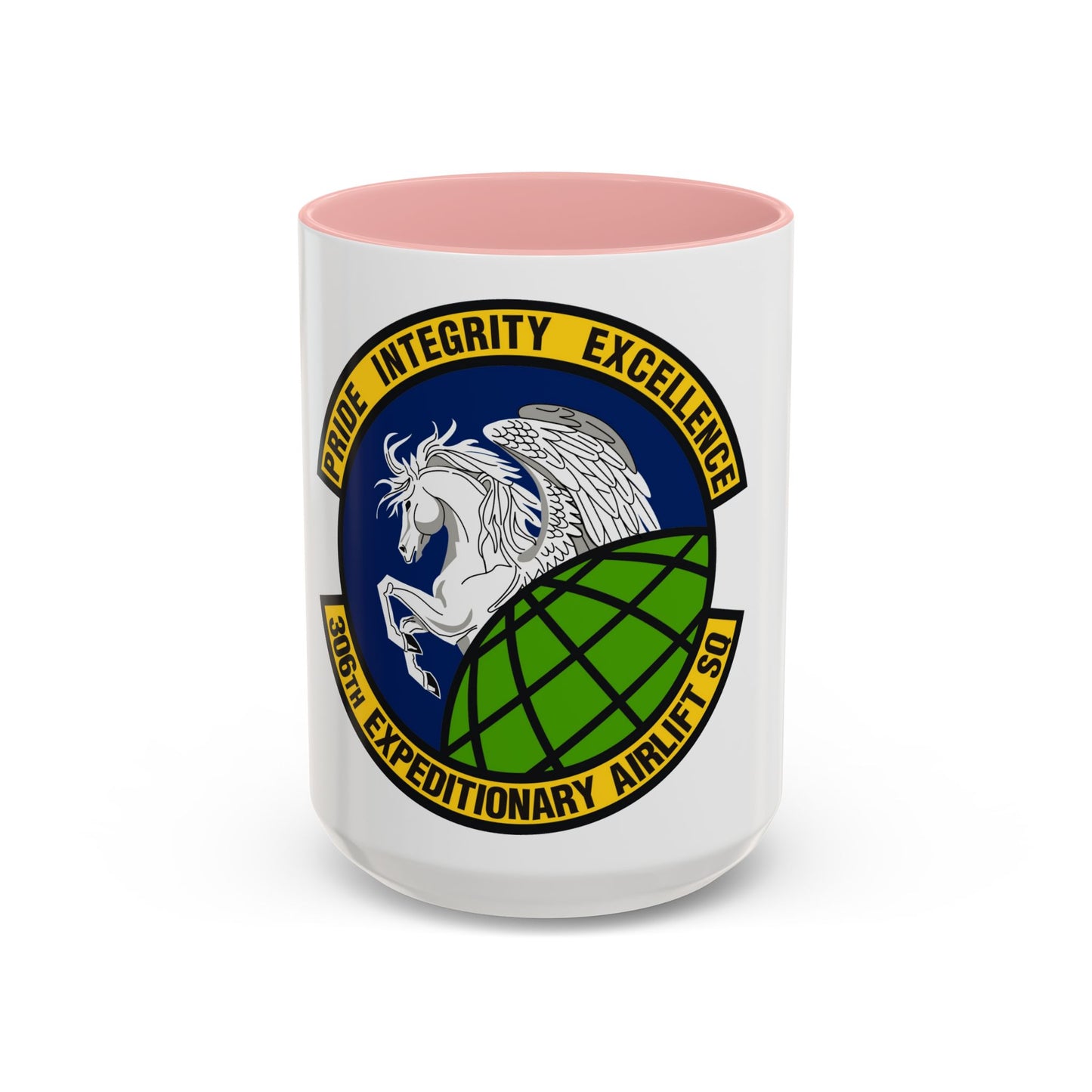 306th Expeditionary Airlift Squadron (U.S. Air Force) Accent Coffee Mug
