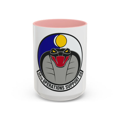 54th Operations Support Squadron (U.S. Air Force) Accent Coffee Mug