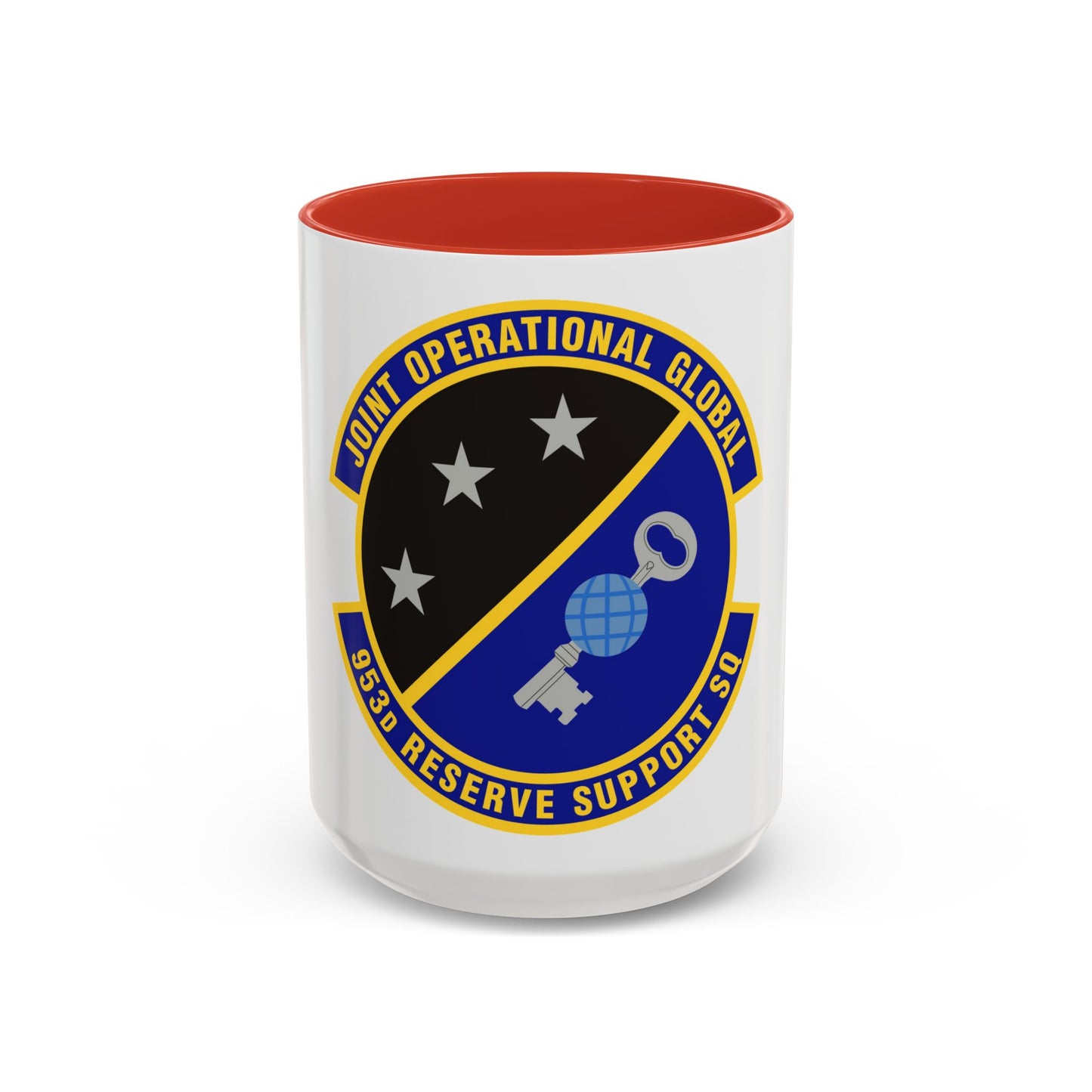 953d Reserve Support Squadron (U.S. Air Force) Accent Coffee Mug
