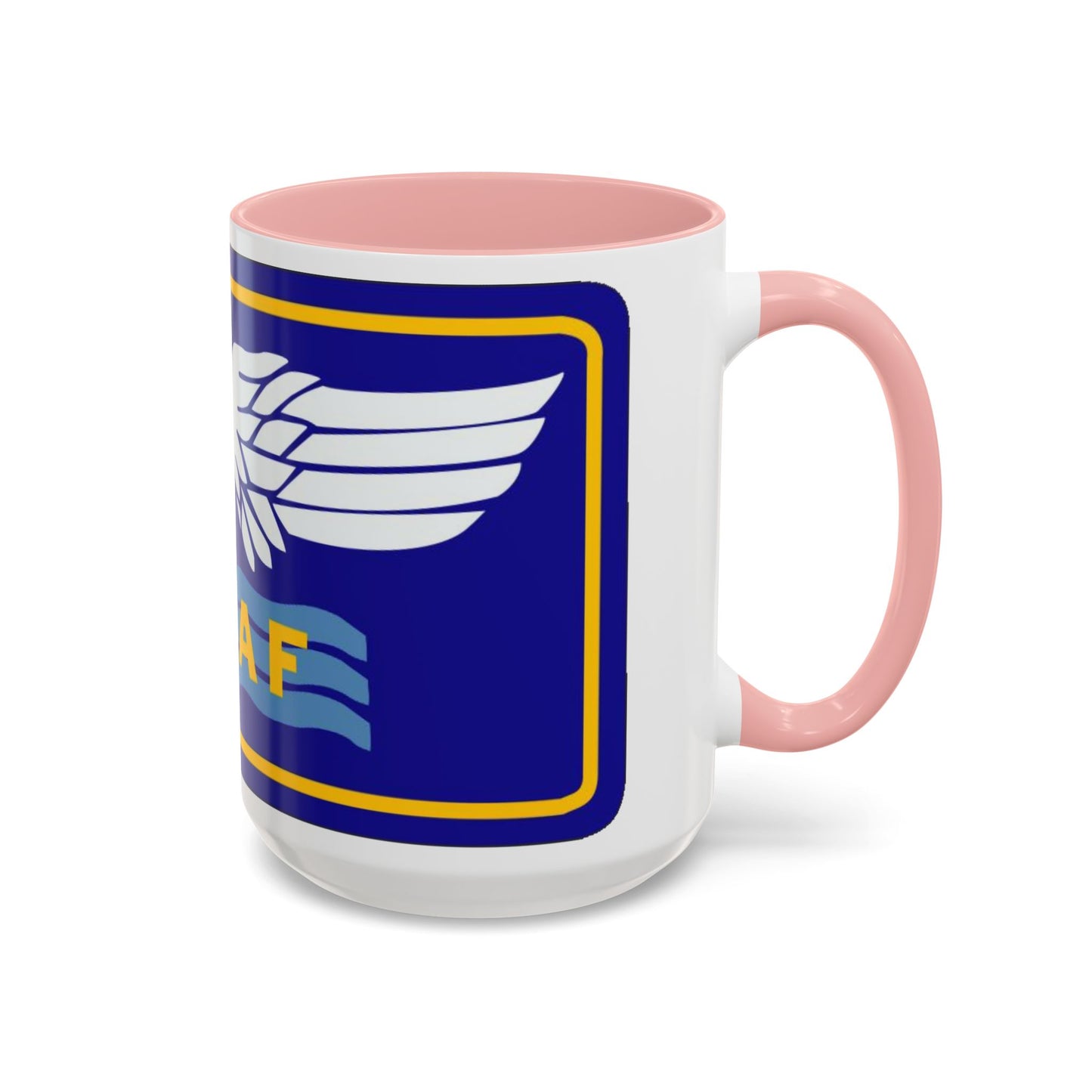 Tasse à café avec accents des forces aériennes alliées méditerranéennes (armée américaine)