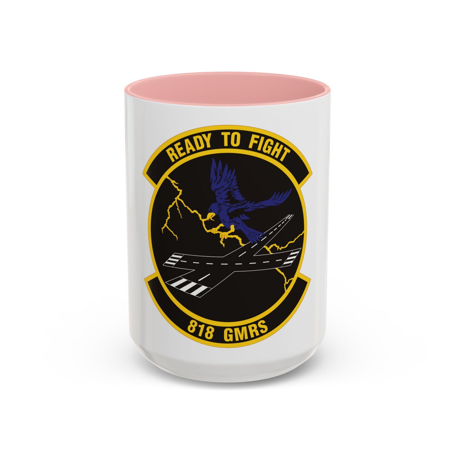 818th Global Mobility Readiness Squadron (U.S. Air Force) Accent Coffee Mug