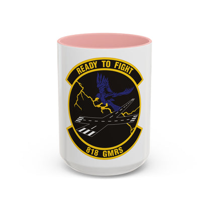 818th Global Mobility Readiness Squadron (U.S. Air Force) Accent Coffee Mug