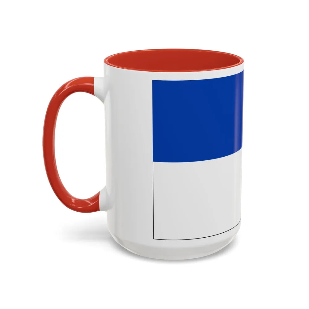 Flag of Bochum Germany - Accent Coffee Mug-Go Mug Yourself