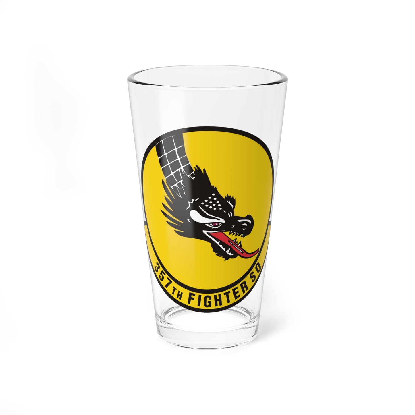 357th Fighter Squadron (U.S. Air Force) Pint Glass 16oz-16oz-Go Mug Yourself