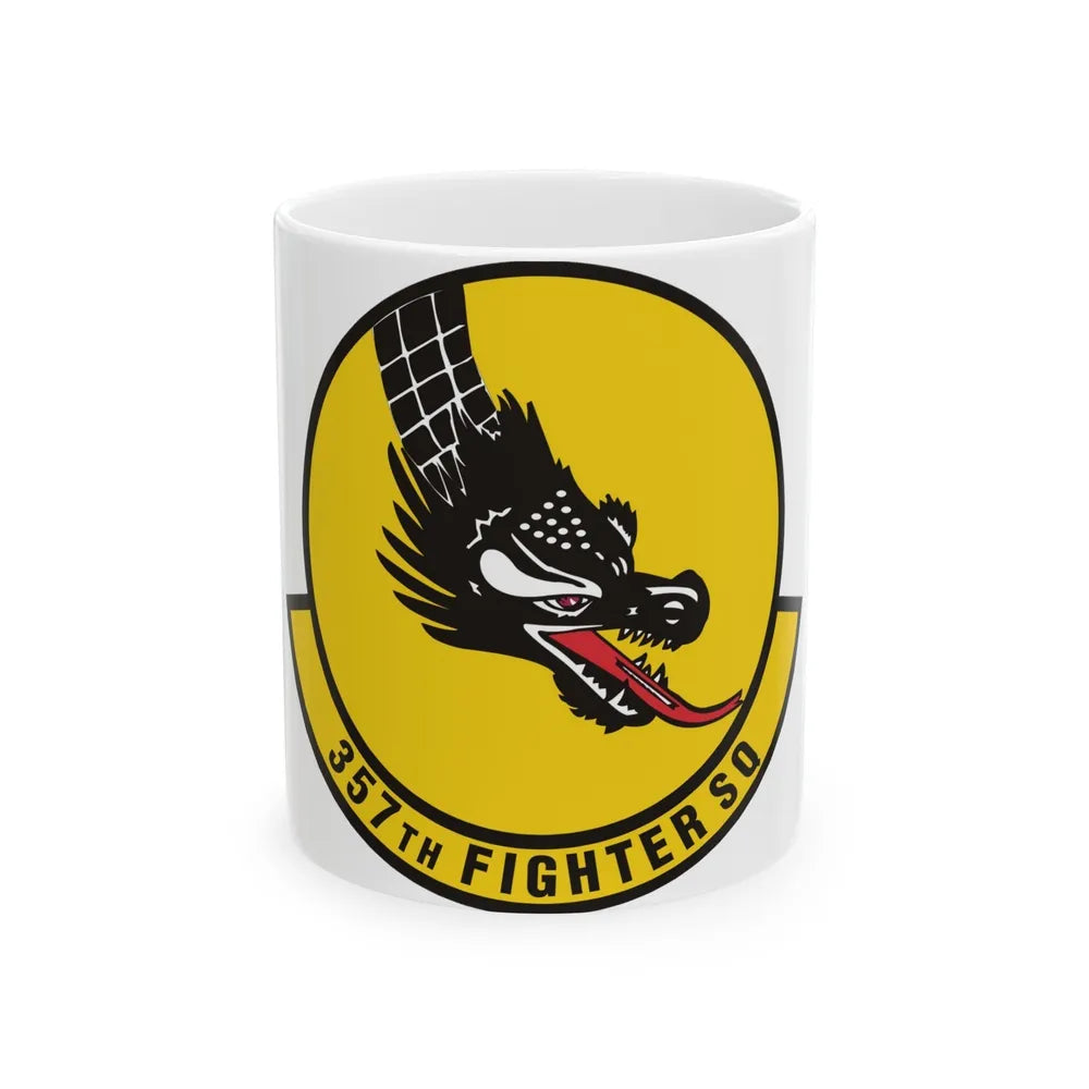 357th Fighter Squadron (U.S. Air Force) White Coffee Mug-11oz-Go Mug Yourself