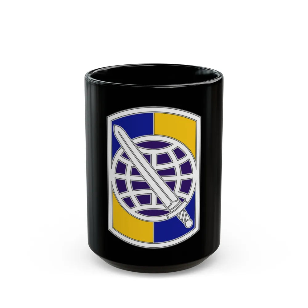 358 Civil Affairs Brigade 2 (U.S. Army) Black Coffee Mug-15oz-Go Mug Yourself