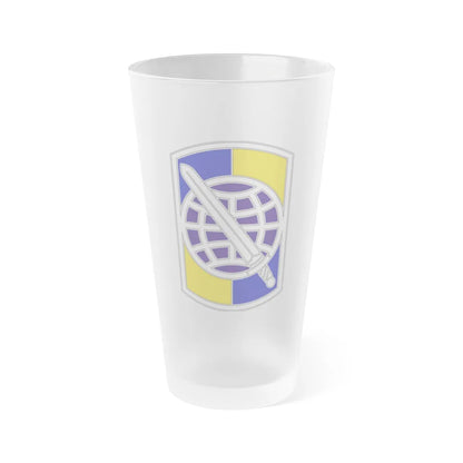 358 Civil Affairs Brigade 2 (U.S. Army) Frosted Pint Glass 16oz-Go Mug Yourself