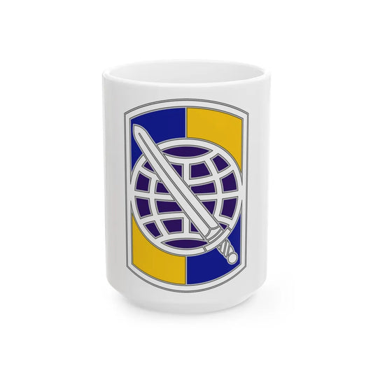 358 Civil Affairs Brigade 2 (U.S. Army) White Coffee Mug-15oz-Go Mug Yourself