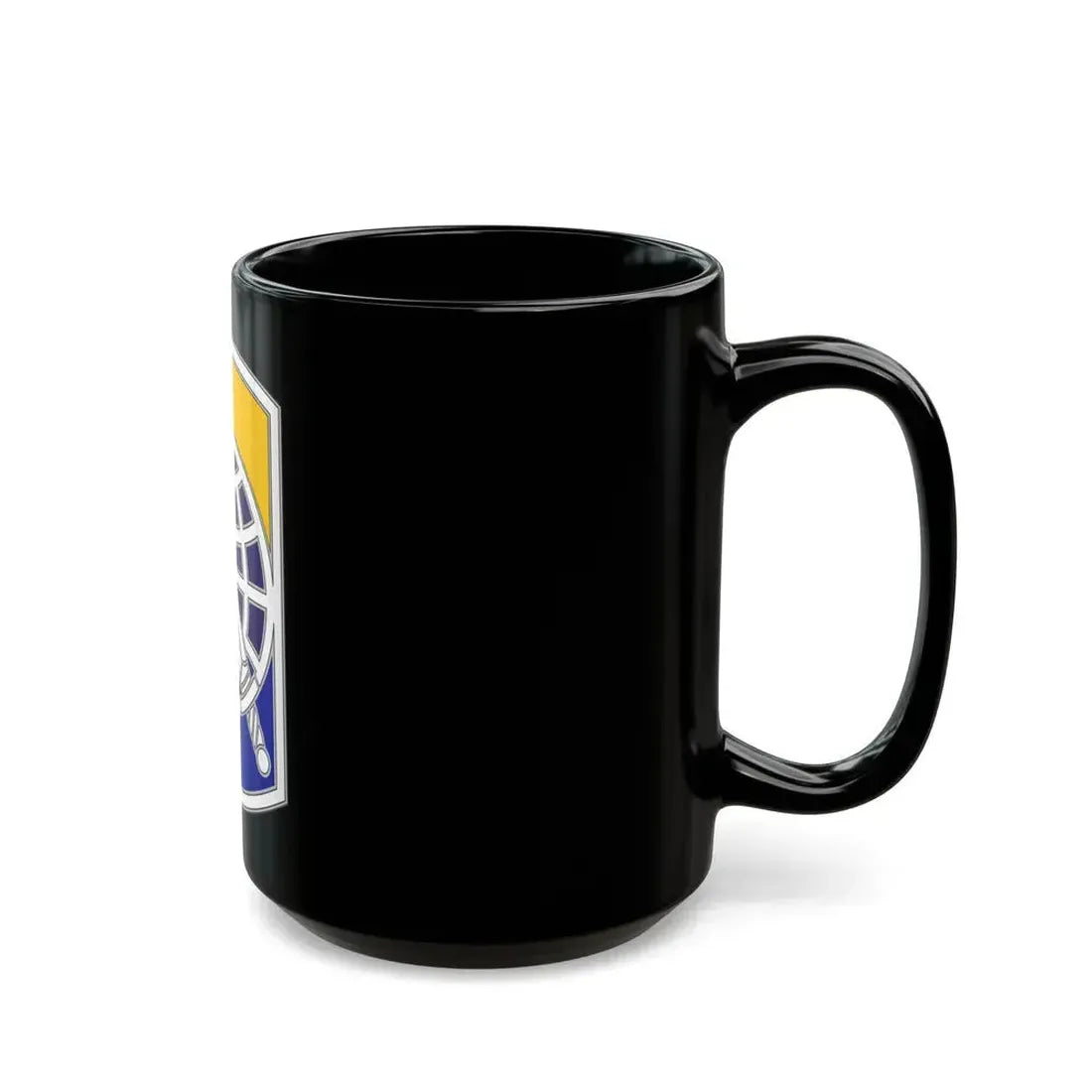 358 Civil Affairs Brigade 2 (U.S. Army) Black Coffee Mug - Go Mug Yourself
