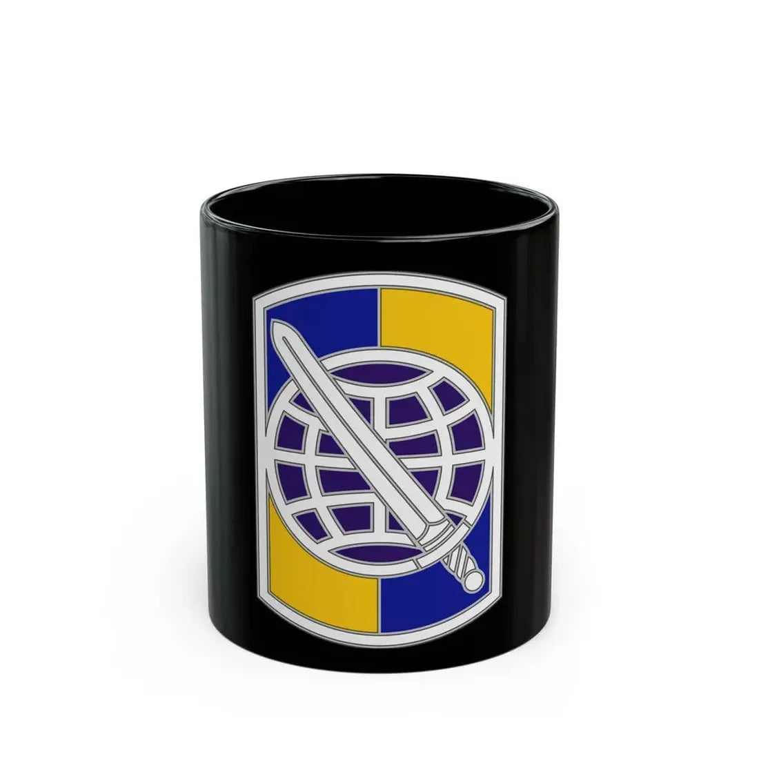 358 Civil Affairs Brigade 2 (U.S. Army) Black Coffee Mug - Go Mug Yourself