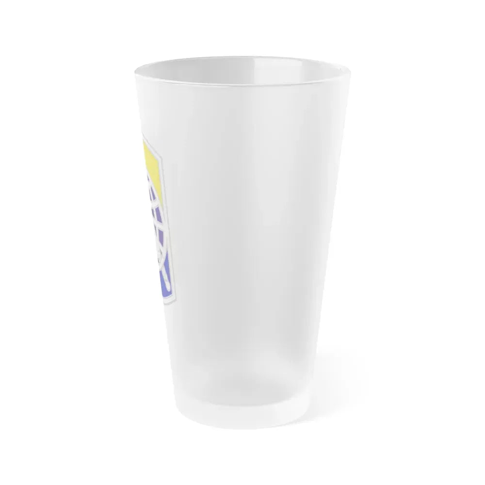 358 Civil Affairs Brigade 2 (U.S. Army) Frosted Pint Glass 16oz - Go Mug Yourself
