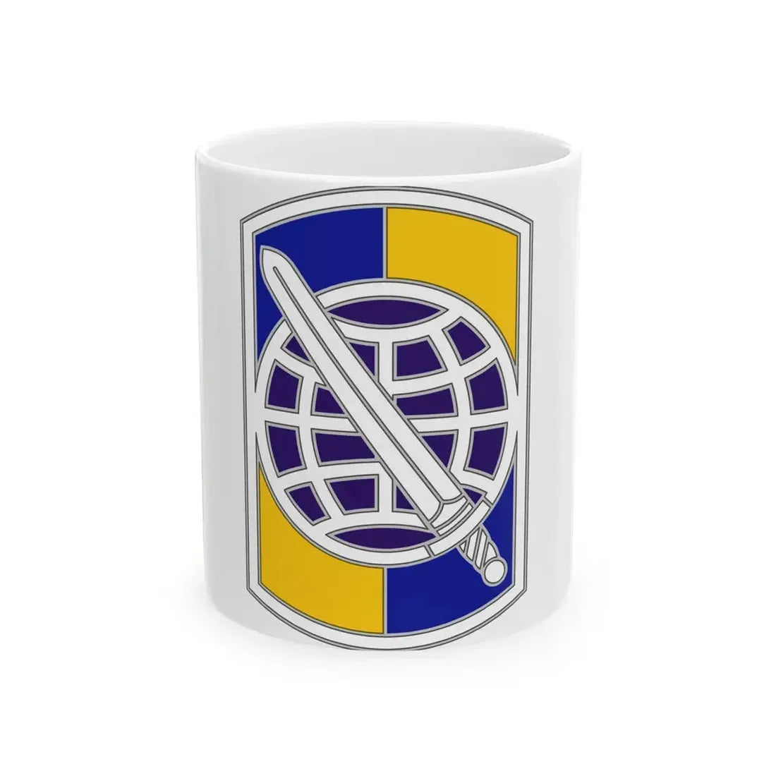 358 Civil Affairs Brigade 2 (U.S. Army) White Coffee Mug 11oz - Go Mug Yourself