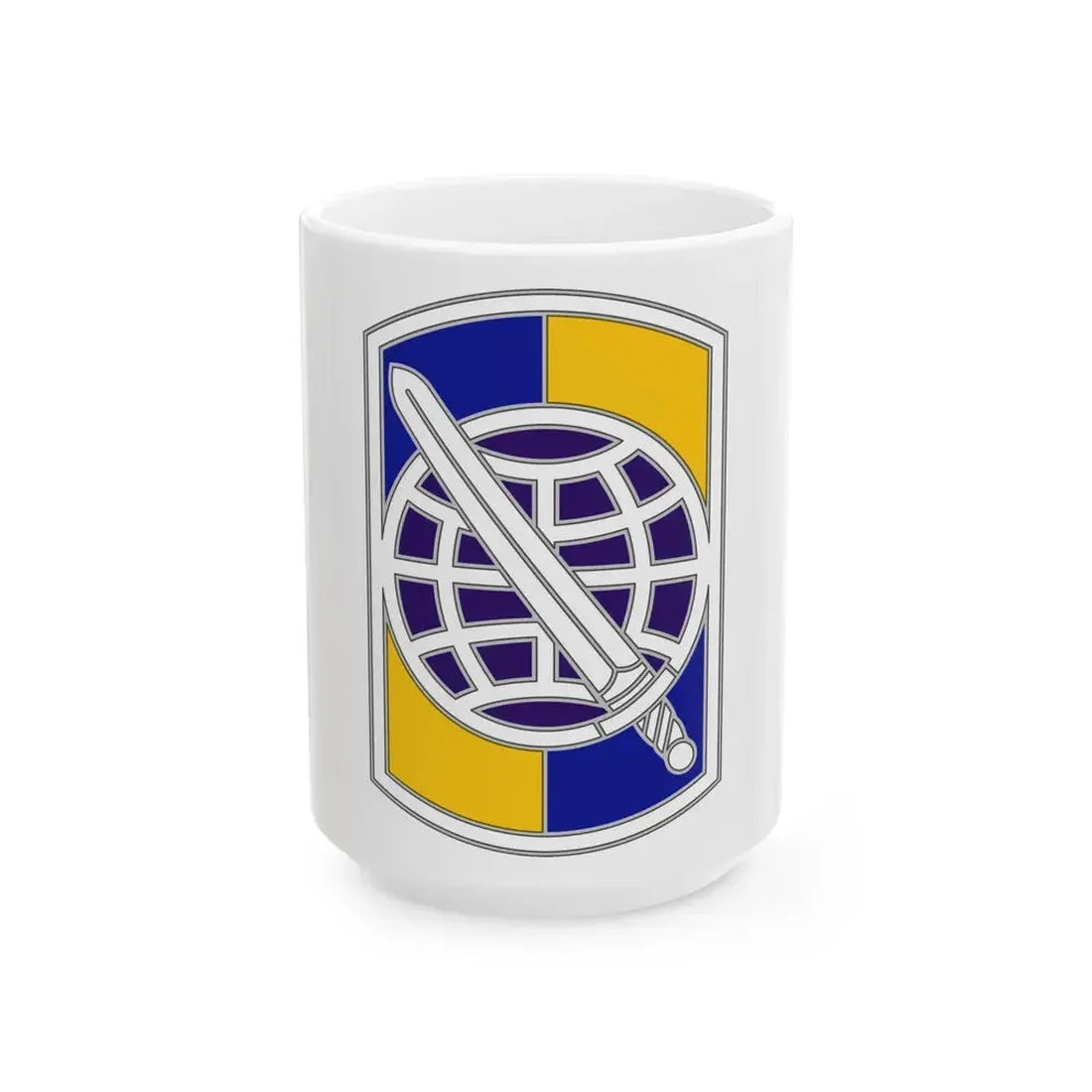 358 Civil Affairs Brigade 2 (U.S. Army) White Coffee Mug 15oz - Go Mug Yourself