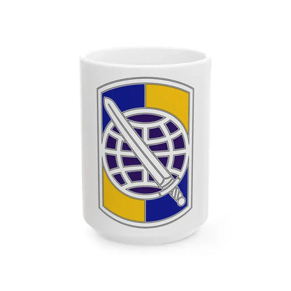 358 Civil Affairs Brigade 2 (U.S. Army) White Coffee Mug 15oz - Go Mug Yourself