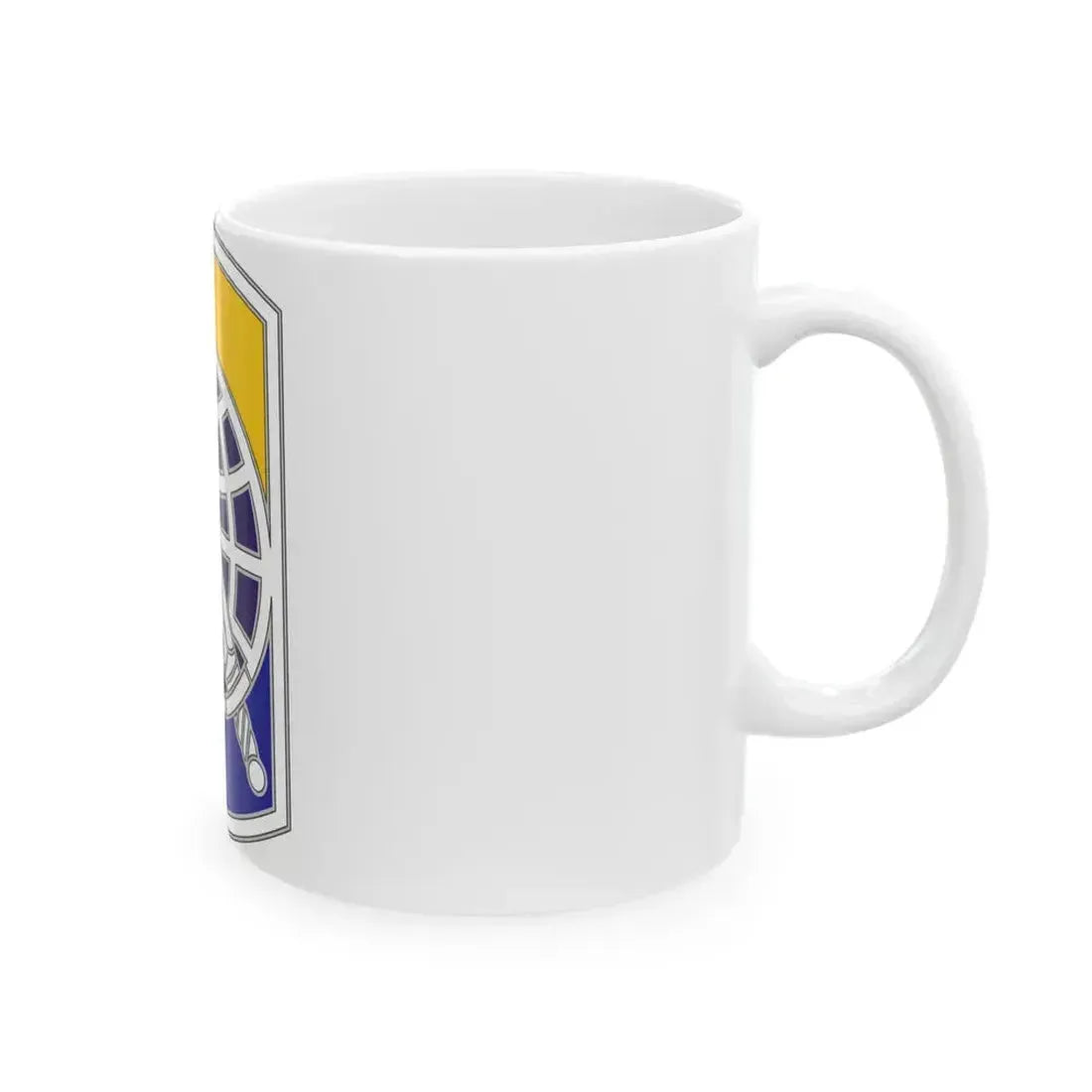 358 Civil Affairs Brigade 2 (U.S. Army) White Coffee Mug - Go Mug Yourself