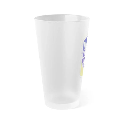 358 Civil Affairs Brigade (U.S. Army) Frosted Pint Glass 16oz - Go Mug Yourself