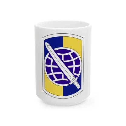 358 Civil Affairs Brigade (U.S. Army) White Coffee Mug 15oz - Go Mug Yourself