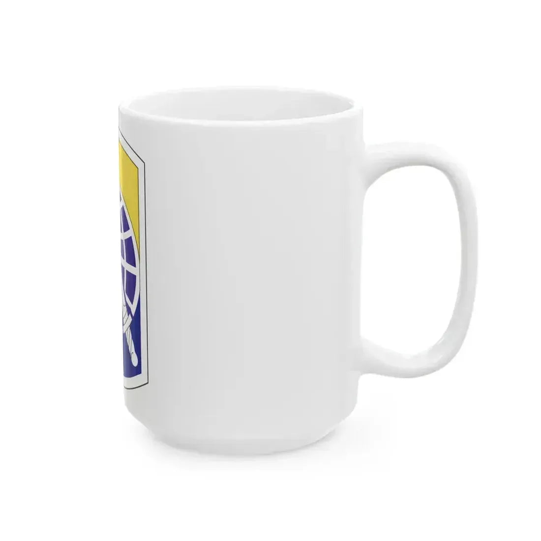 358 Civil Affairs Brigade (U.S. Army) White Coffee Mug - Go Mug Yourself