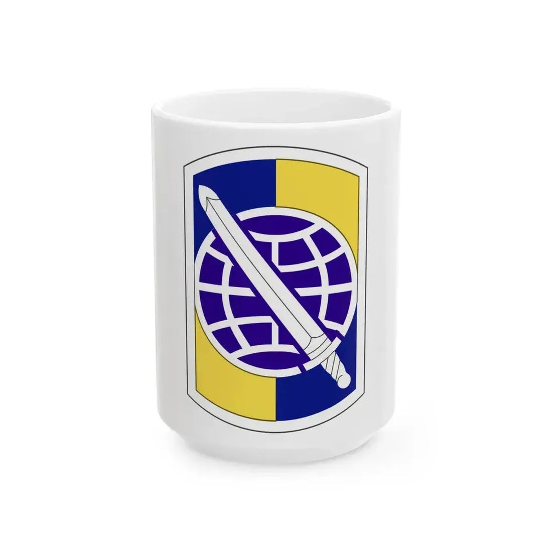 358 Civil Affairs Brigade (U.S. Army) White Coffee Mug - Go Mug Yourself