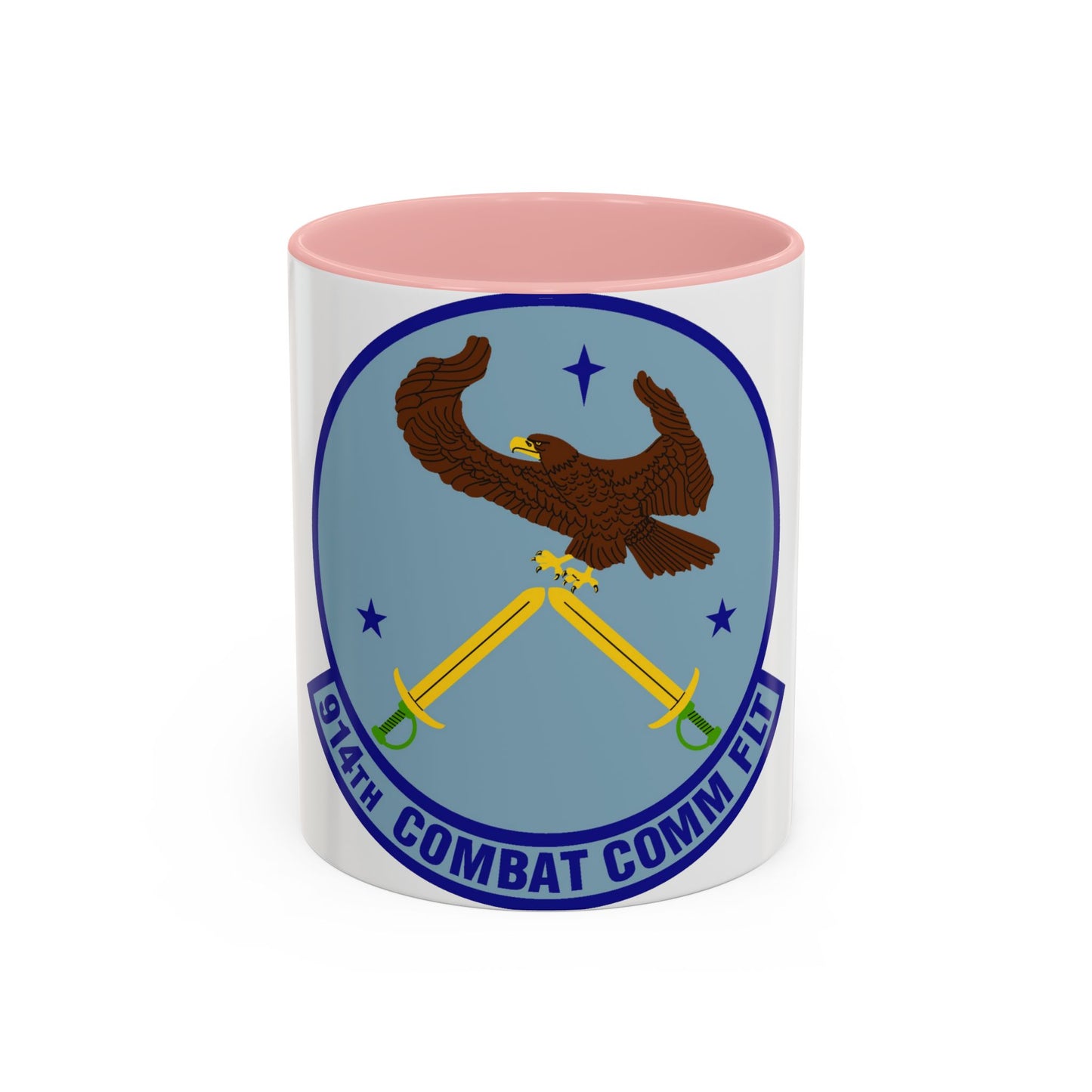 914th Combat Communications Flight (U.S. Air Force) Accent Coffee Mug