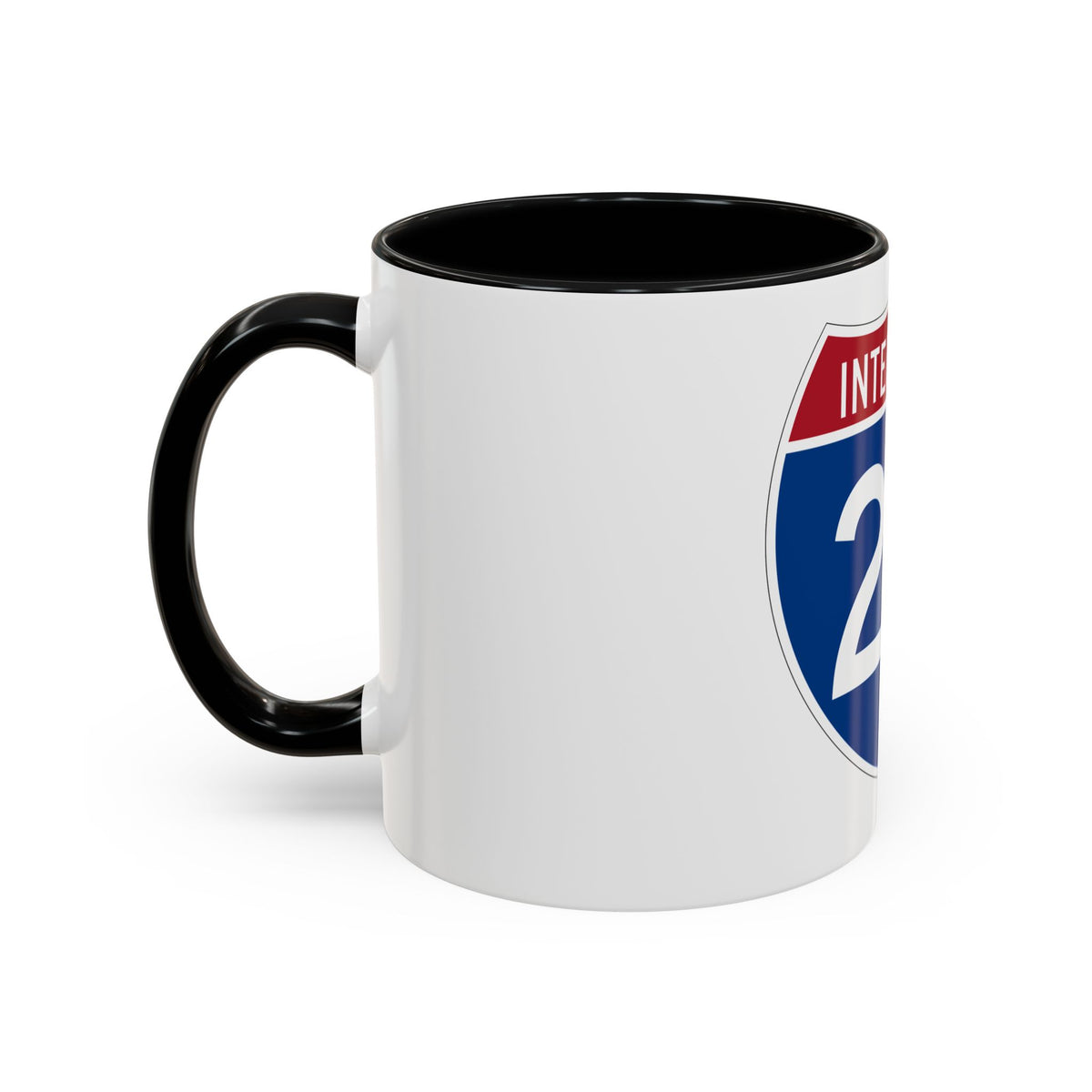 Interstate 20 (U.S. Highways) Accent Coffee Mug
