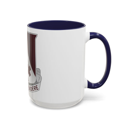 327 Medical Battalion (U.S. Army) Accent Coffee Mug