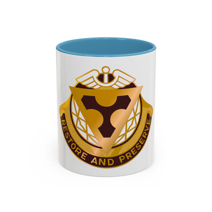 US Area Dental Laboratory Fort Sam Houston (U.S. Army) Accent Coffee Mug