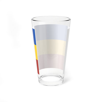 Flag of Rostov Oblast (Russia) Pint Glass 16oz