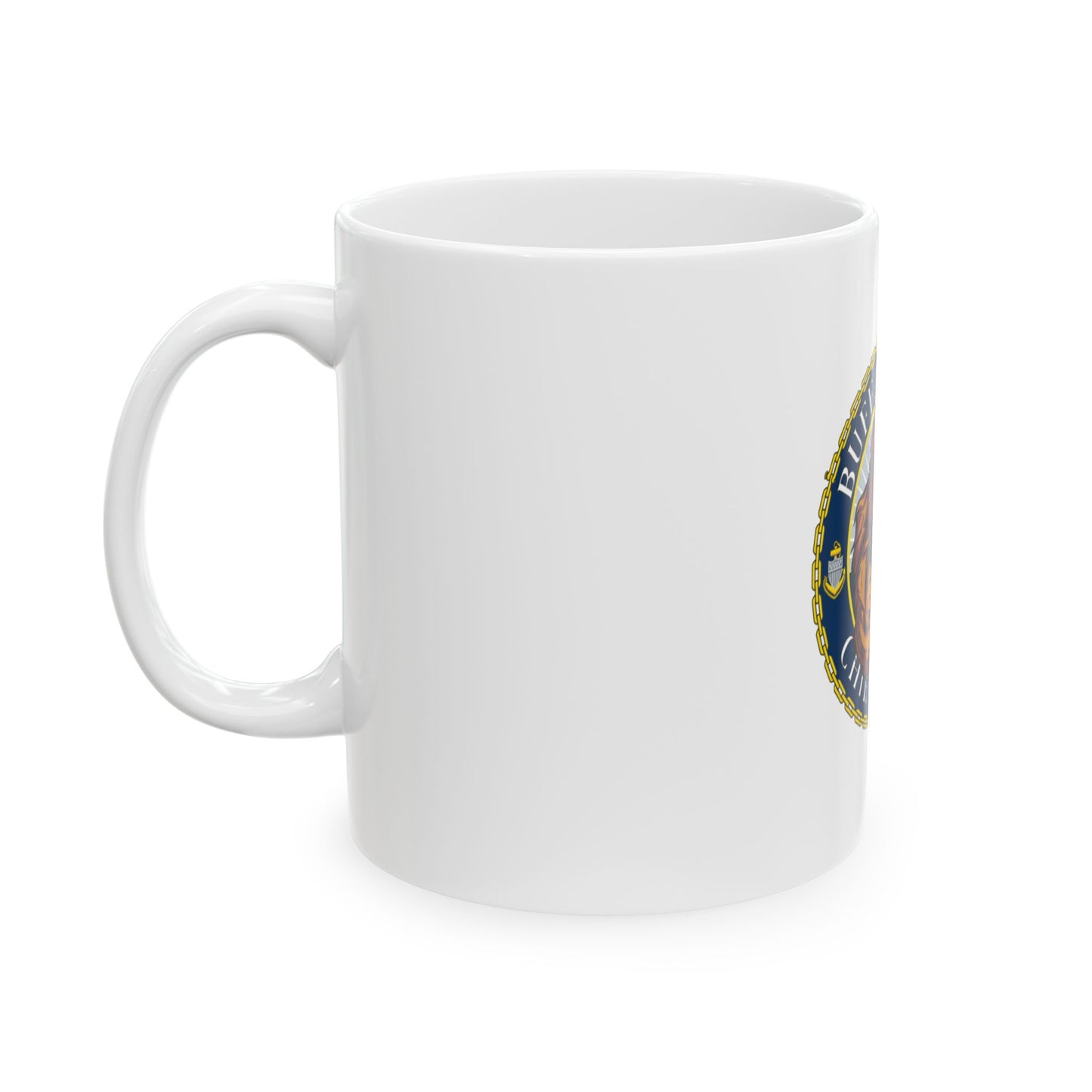 USCG Buffalo Area Cheifs Mess (U.S. Coast Guard) White Coffee Mug
