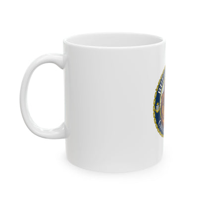 USCG Buffalo Area Cheifs Mess (U.S. Coast Guard) White Coffee Mug