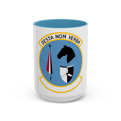 537 Airlift Squadron PACAF (U.S. Air Force) Accent Coffee Mug