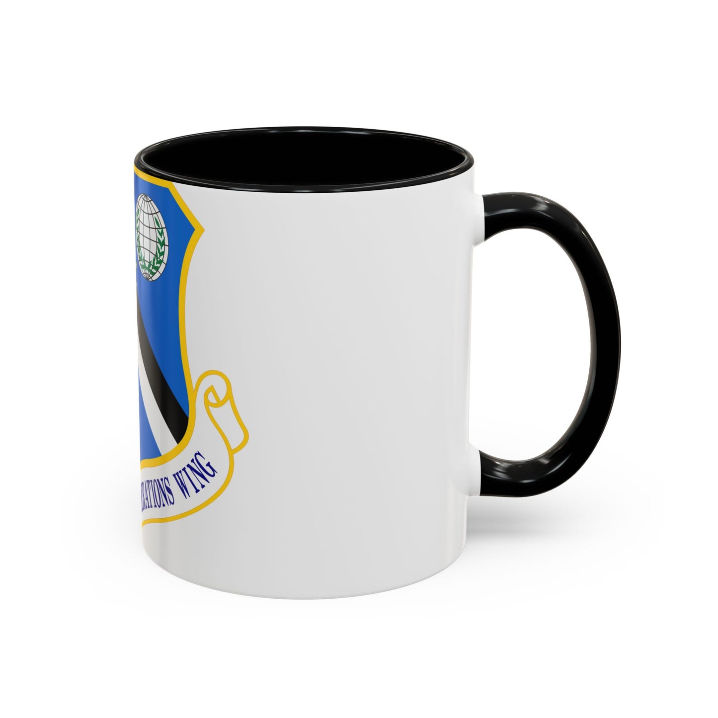 93d Air Ground Operations Wing Emblem (U.S. Air Force) Accent Coffee Mug