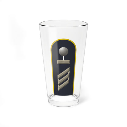 LD B 14 Hauptgefreiter UA L (Military Rank) Pint Glass 16oz