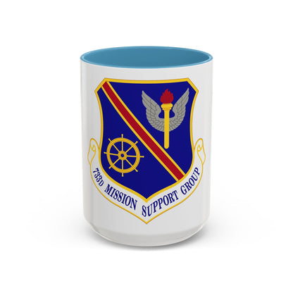 733d Mission Support Group (U.S. Air Force) Accent Coffee Mug