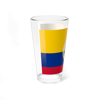 Bandera del Estado de Venezuela 1830 version 1 (Venezuela) Pint Glass 16oz